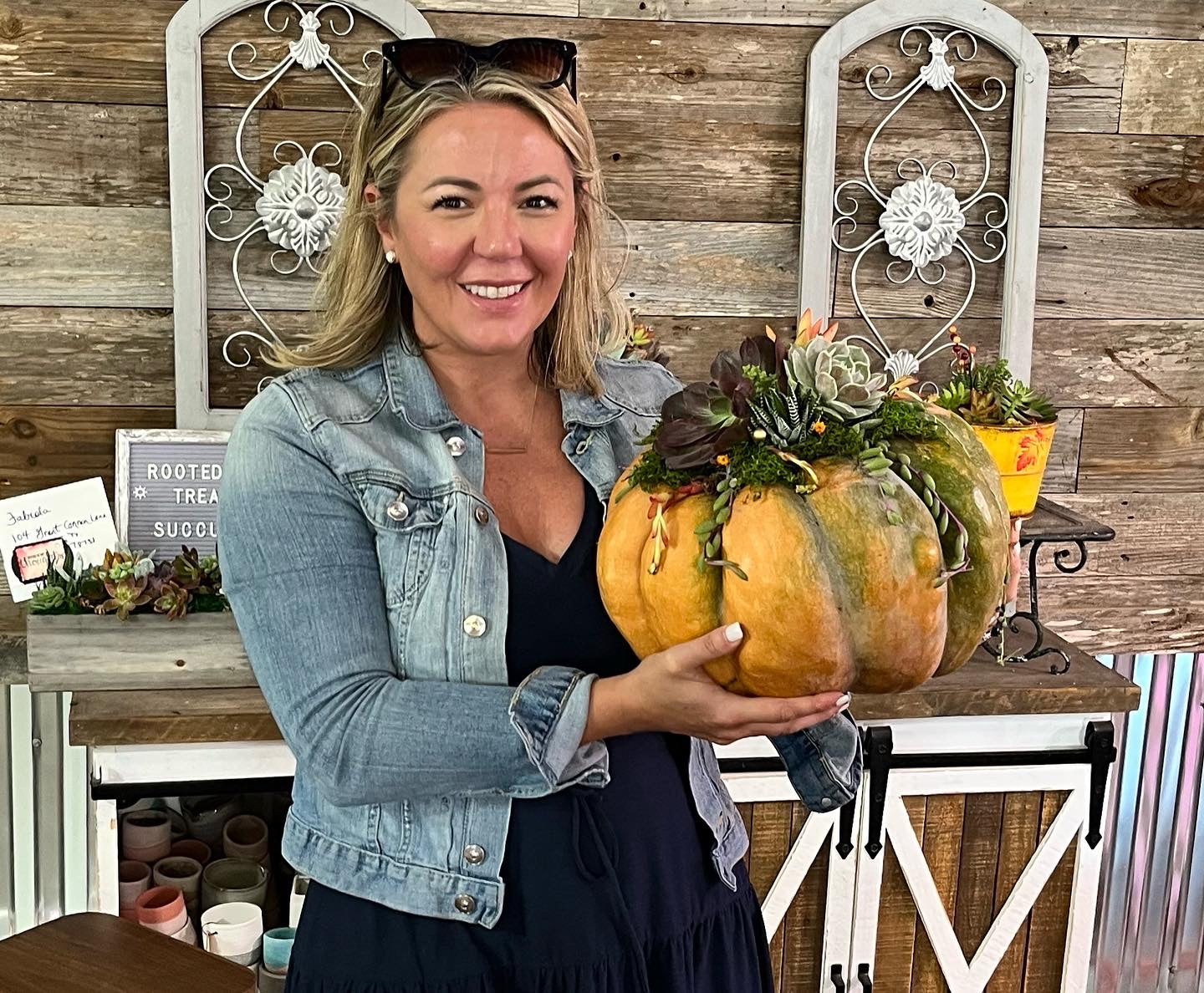 Succulent Pumpkin Workshop | Rooted Treasures Succulents