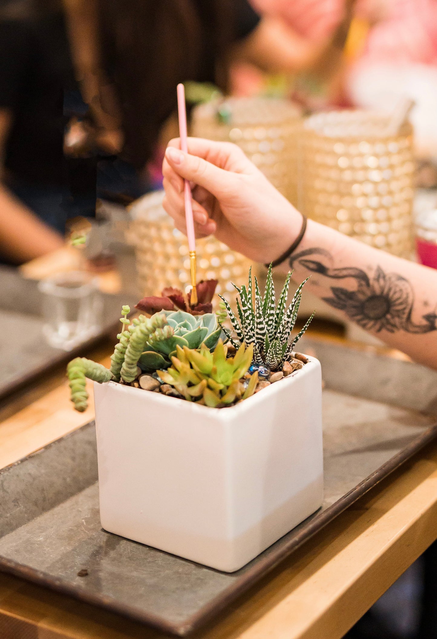 Vista Brewing | DIY Christmas Centerpiece Workshop