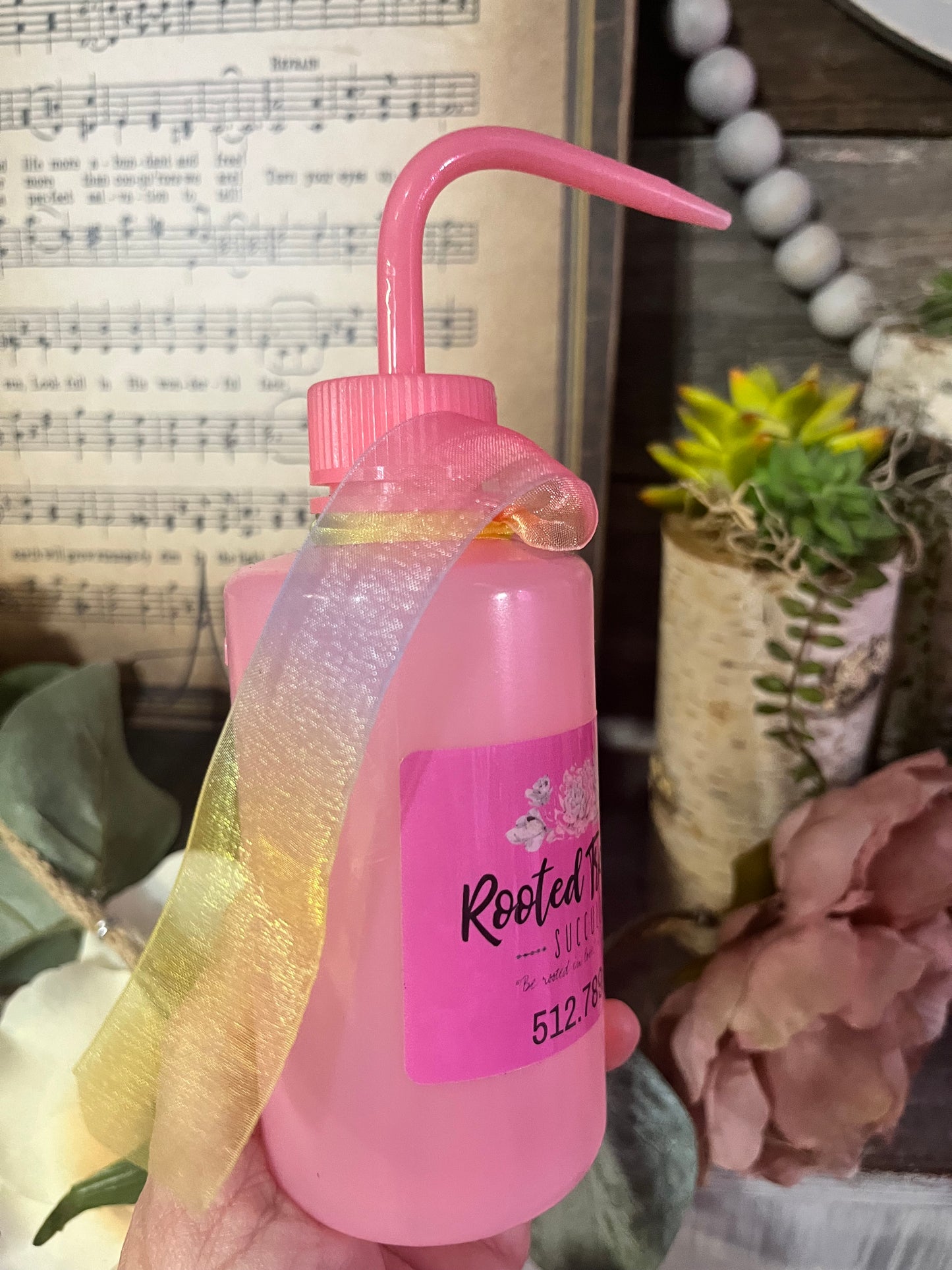 Succulent Water Bottle