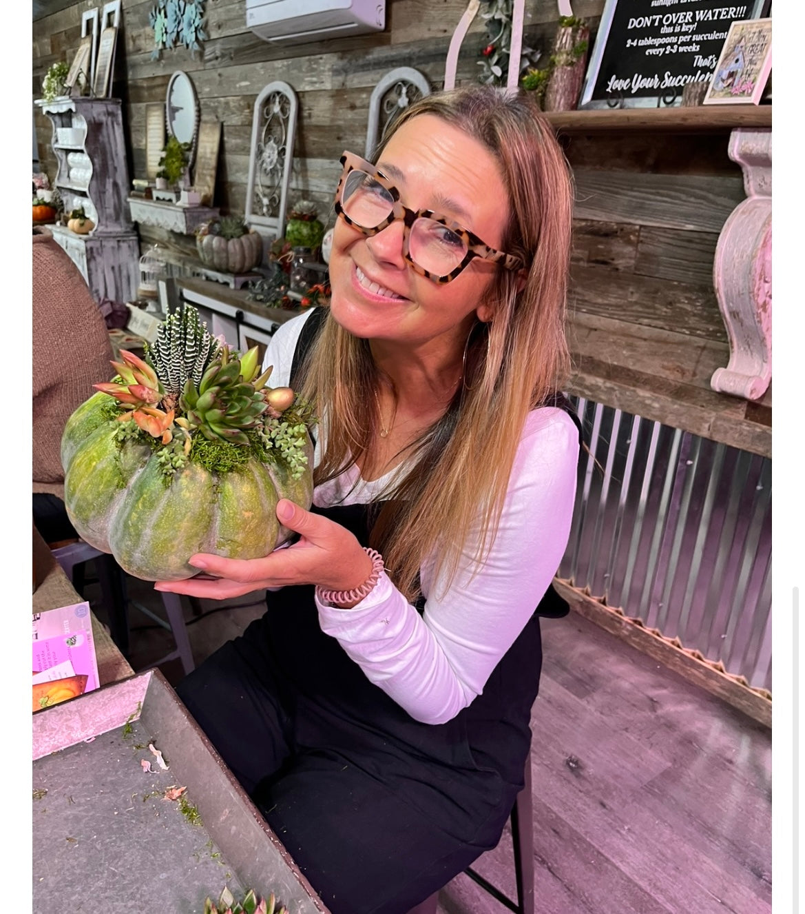 Succulent Pumpkin Workshop