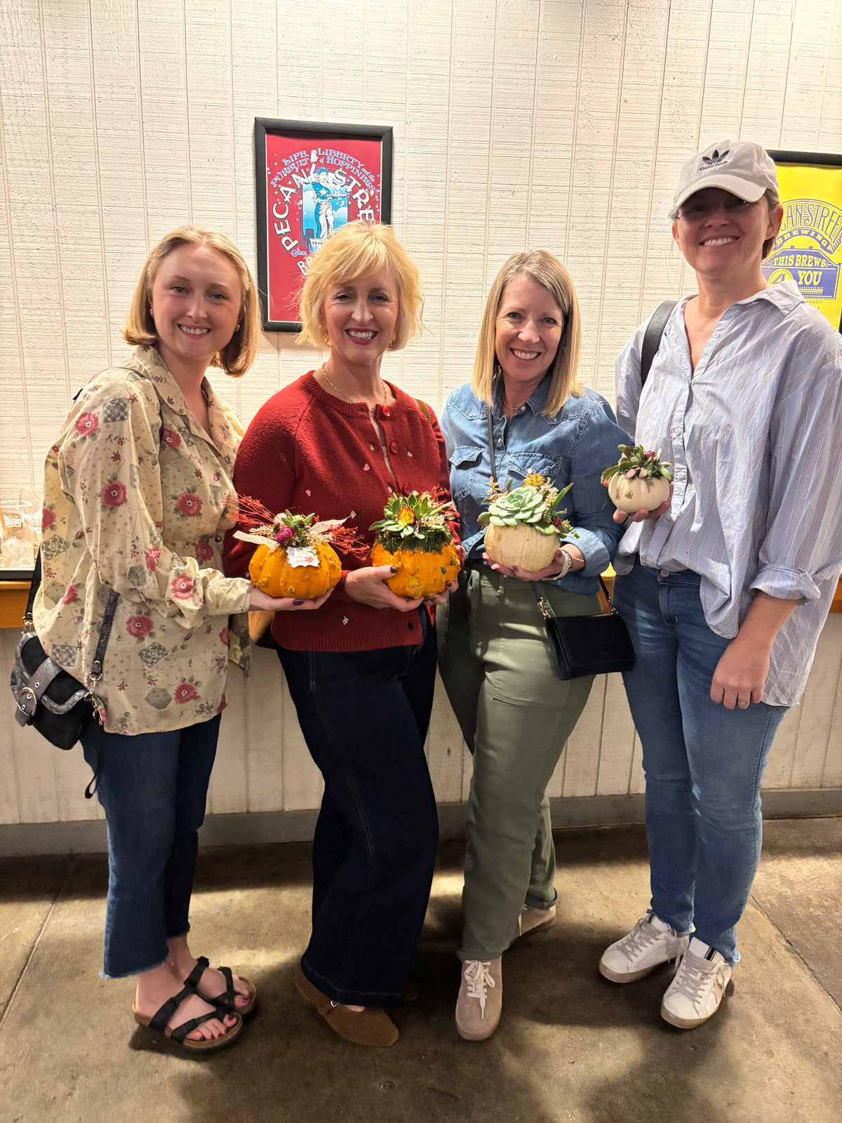October 13th Succulent Pumpkin DIY Workshop | Pecan Street Brewing
