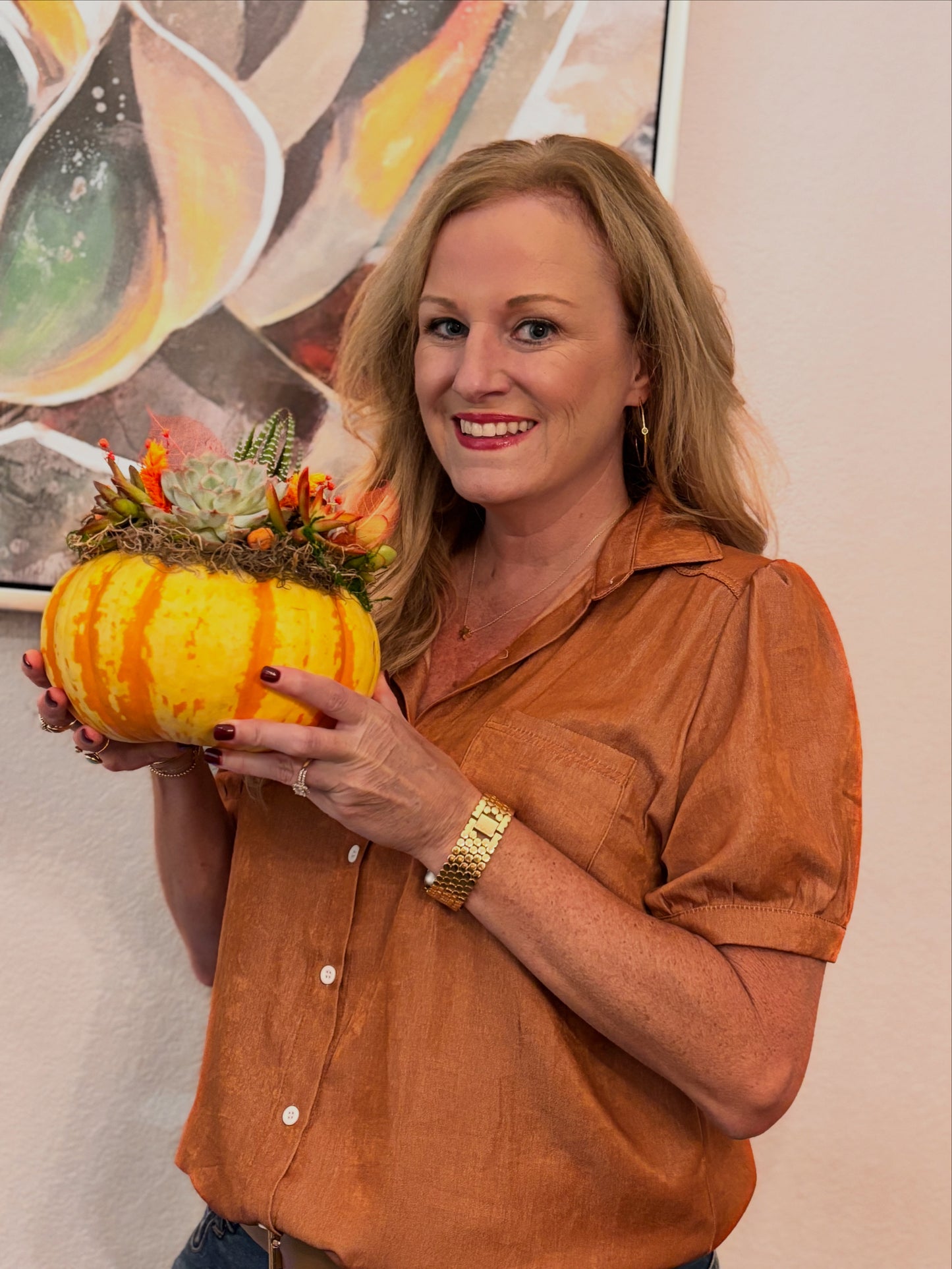 Succulent Pumpkin DIY Workshop | Pecan Street Brewing