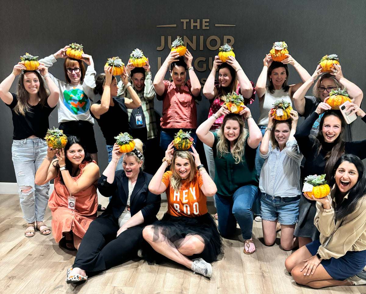September 25th      Succulent Pumpkin DIY Workshop
