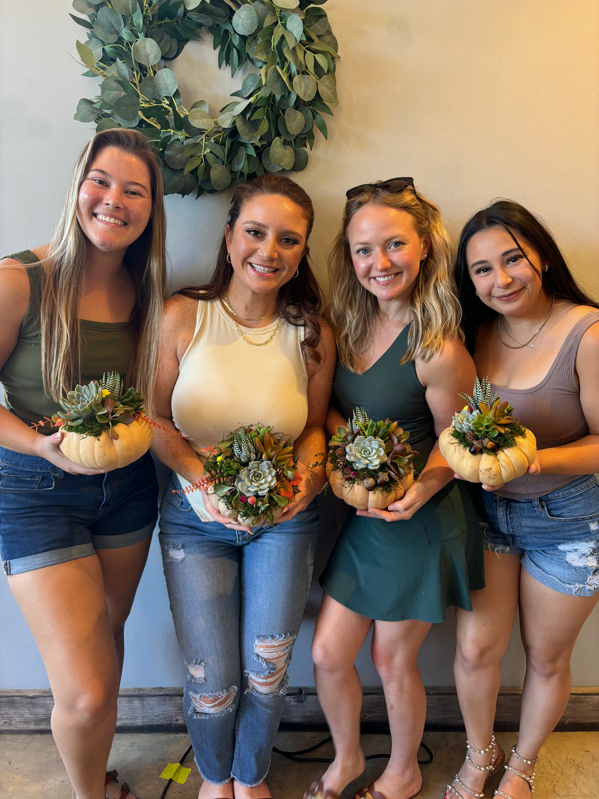 October 28th Vista Brewing DIY Succulent Pumpkin Workshop
