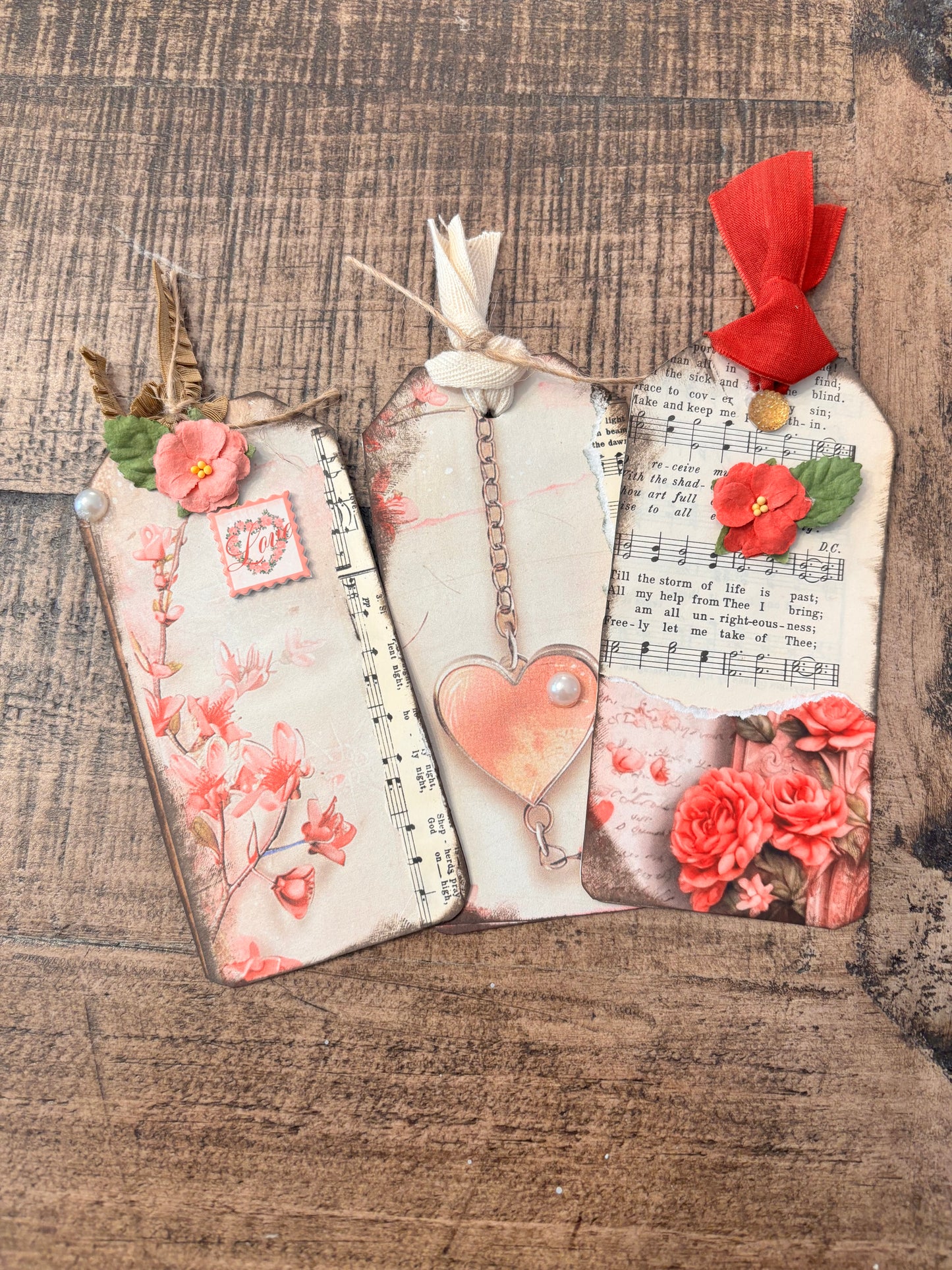Add on Handmade Vintage Style Tag