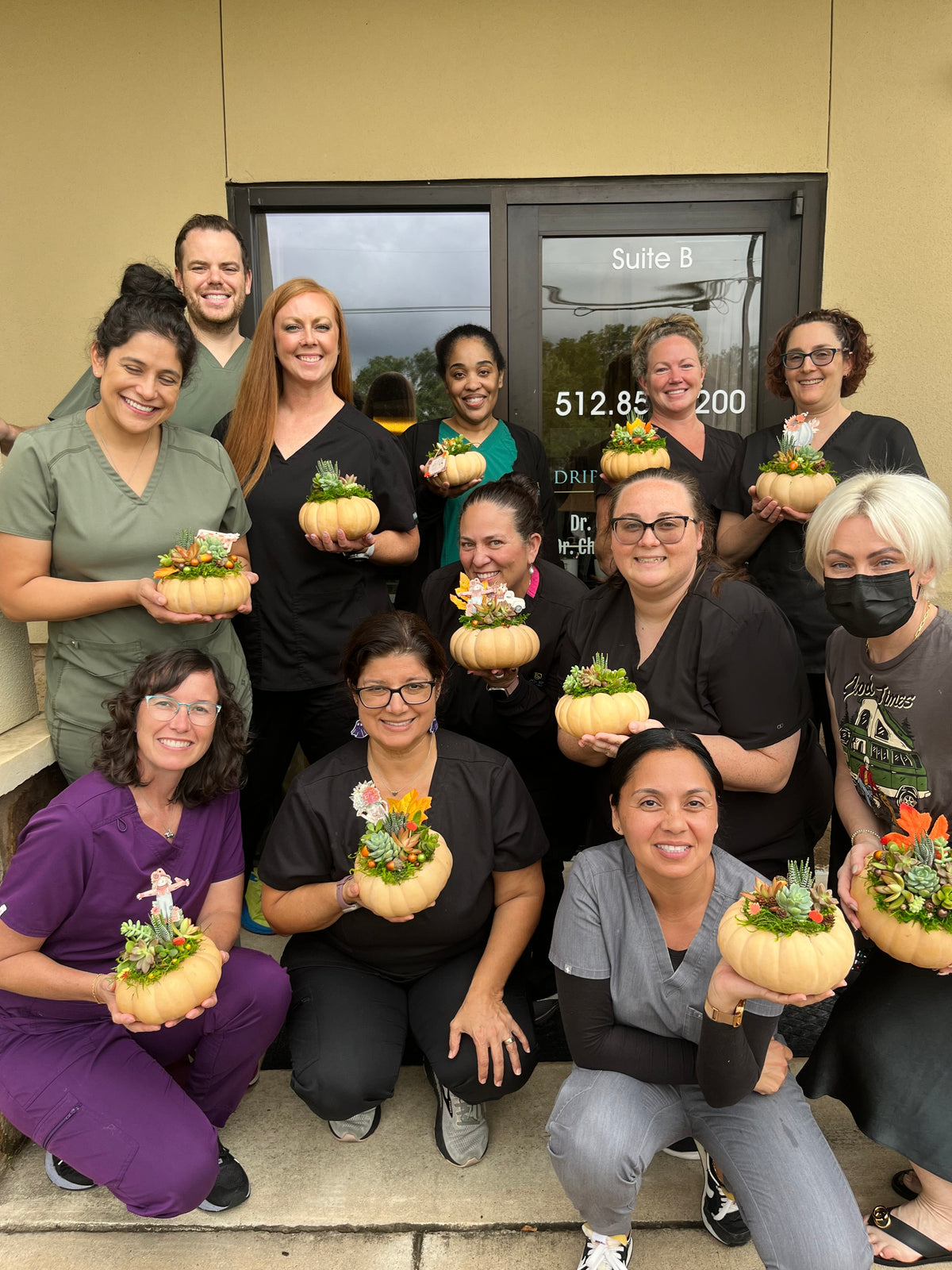 September 25th      Succulent Pumpkin DIY Workshop