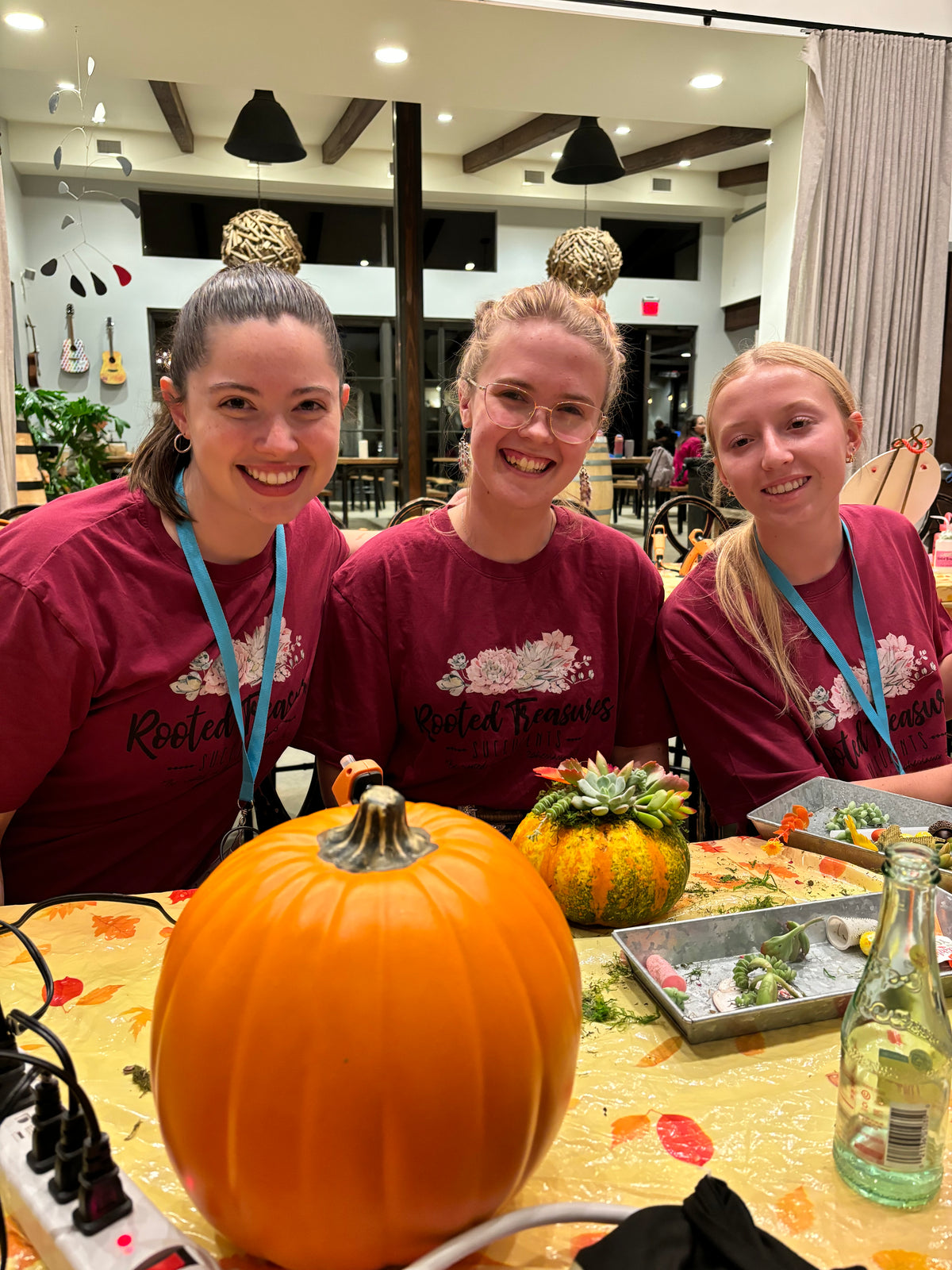 October 28th Vista Brewing DIY Succulent Pumpkin Workshop