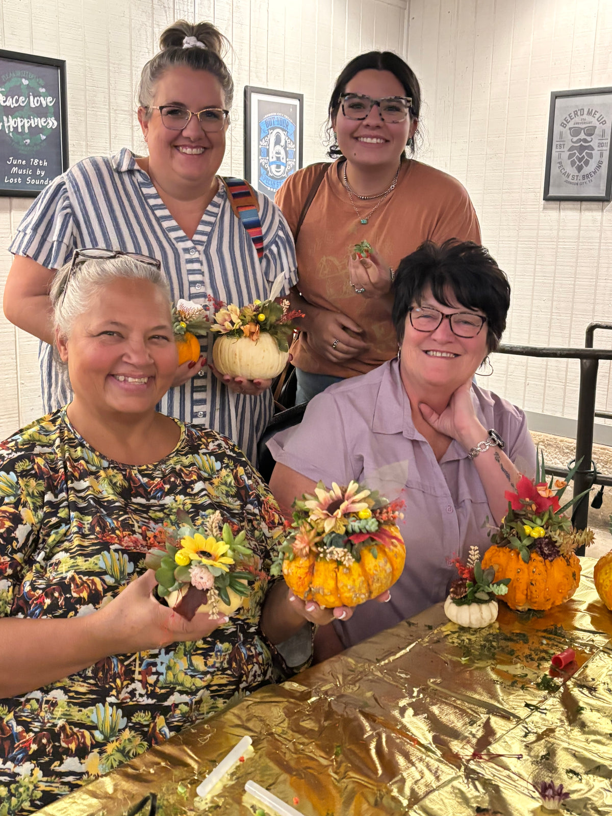 October 13th Succulent Pumpkin DIY Workshop | Pecan Street Brewing