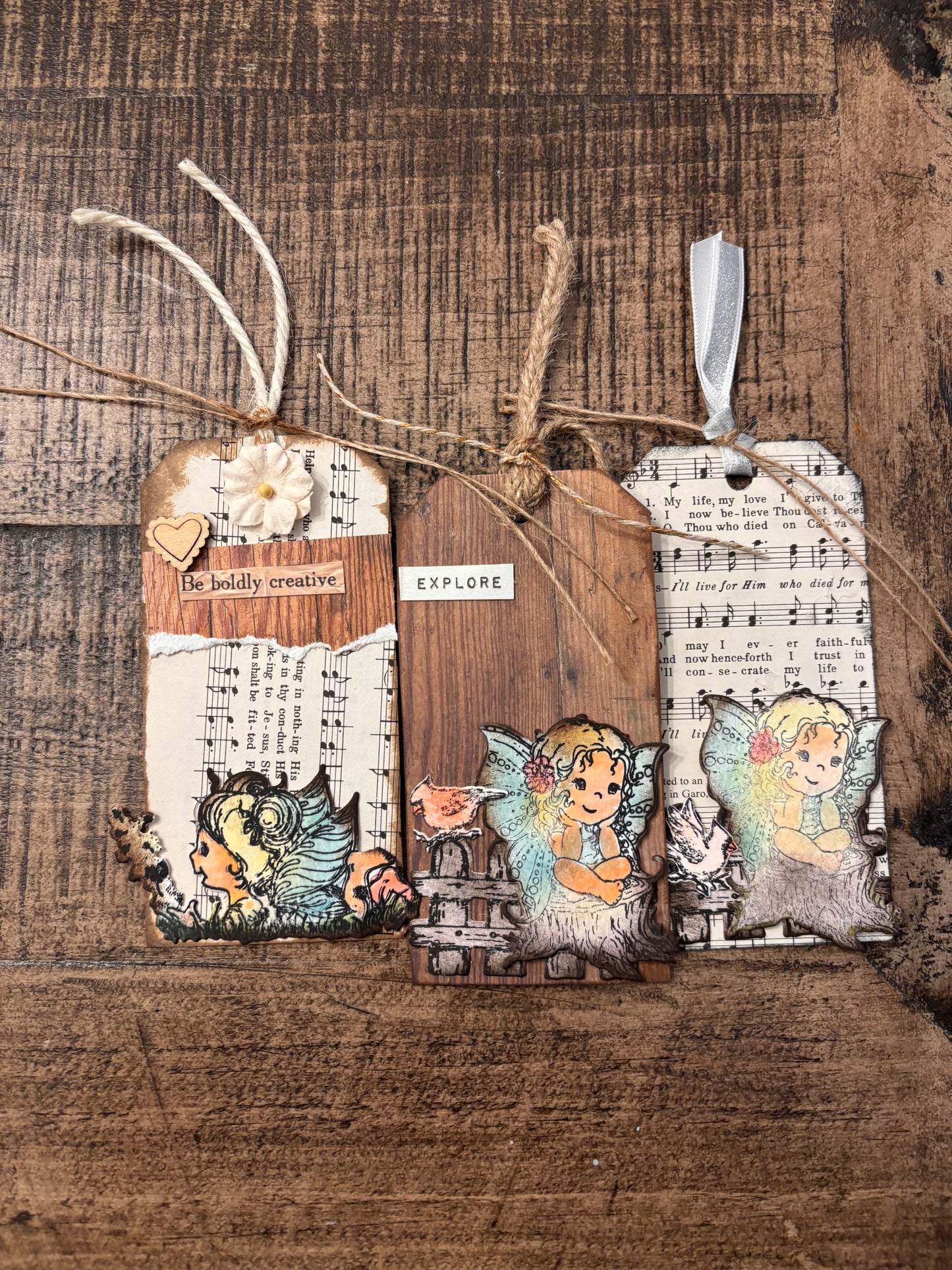 Add on Fairy Garden handmade tag