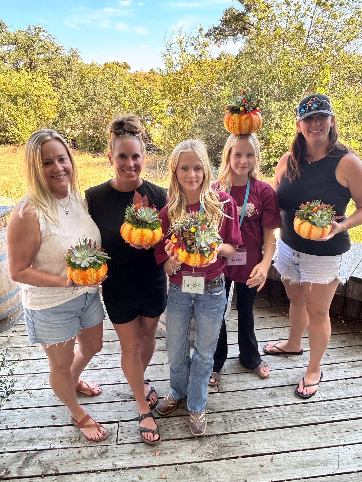 Succulent Pumpkin Workshop | Fitzhugh Brewing