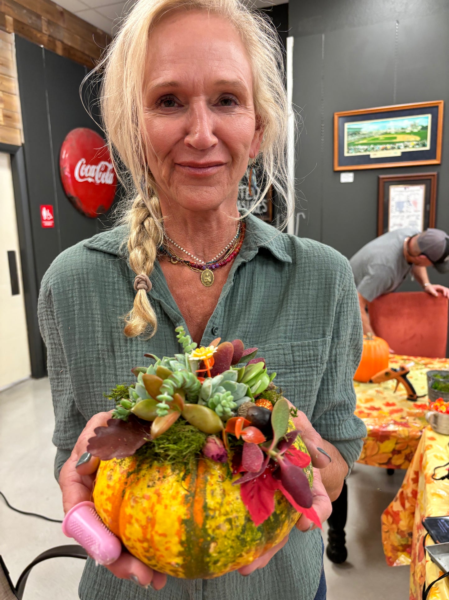 Succulent Pumpkin DIY Workshop | Y'alls Gift Company