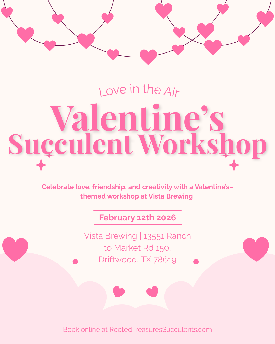 Valentine’s Date Night / Galentine’s Night |  Vista Brewing